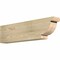 Ekena Millwork Alpine Rough Sawn Rafter Tail, Douglas Fir, 4"W x 8"H x 32"L RFT04X08X32ALP00RDF - alternate 1